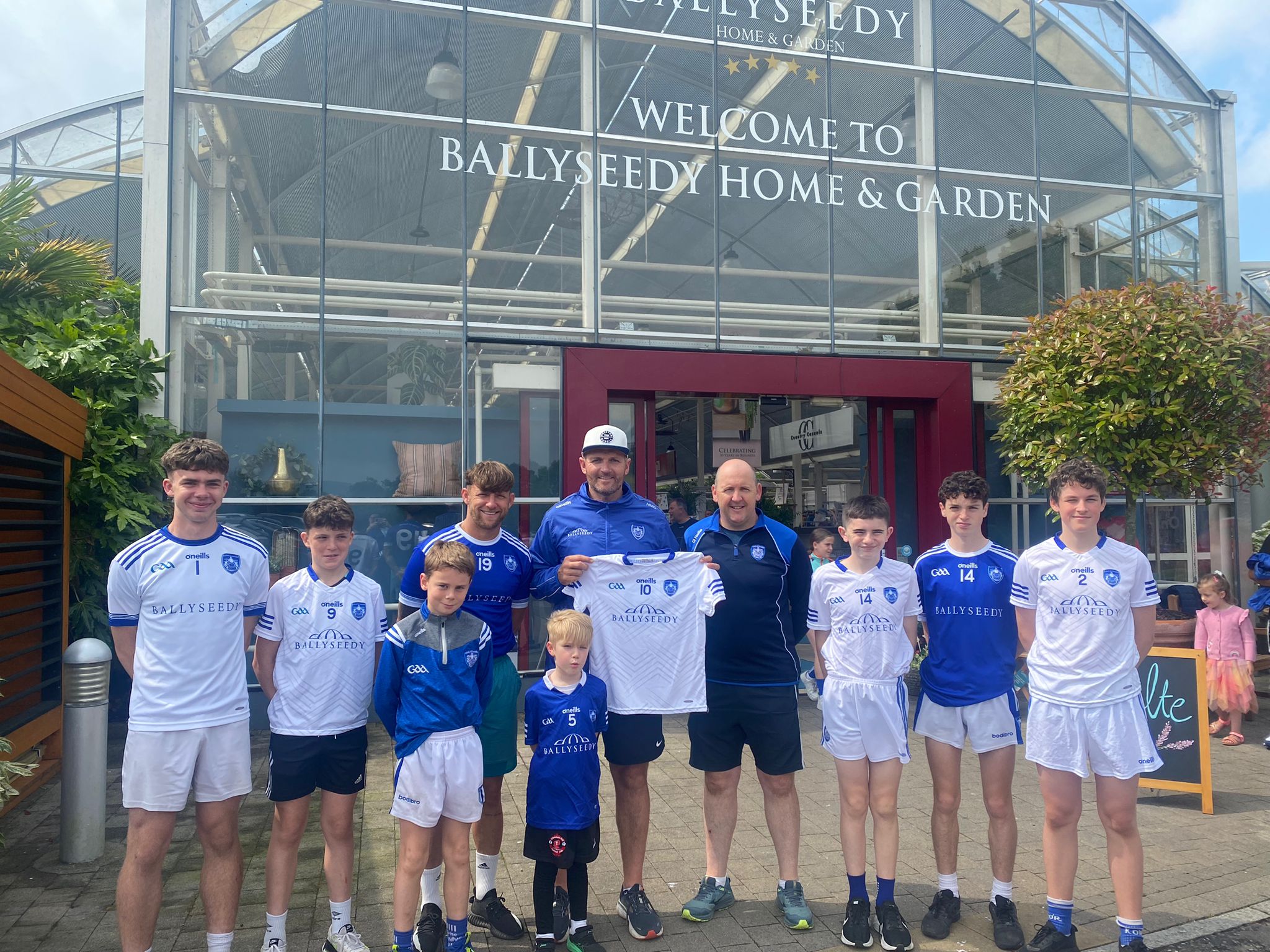 Kerins O'Rahillys Ballyseedy Home and Garden sowing the seeds in